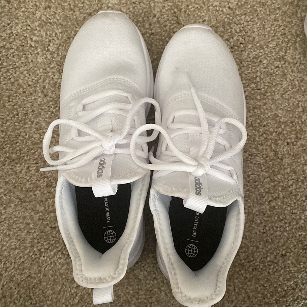 White Nike shoes
